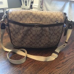 Coach diaper bag